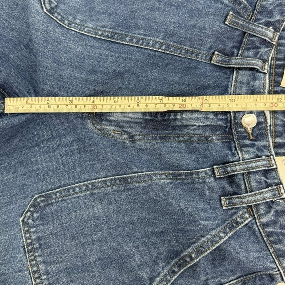 Universal Thread High Rise Wide Leg Jeans Medium Wash Sz 6 Long (Inseam 33”) - Picture 5 of 8